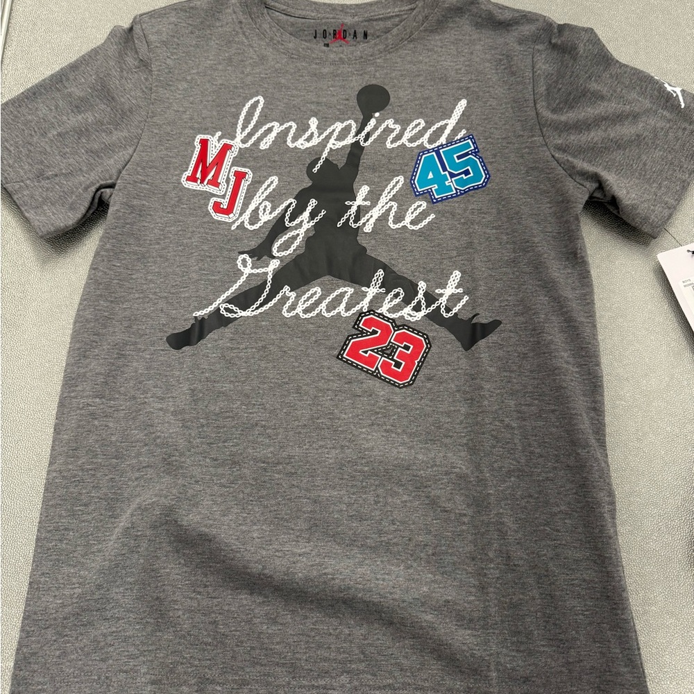Nike Gray Short Sleeve Tee Stay the Greatest